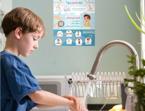 كيفية غسل اليدين للأطفال+نماذج للطباعة