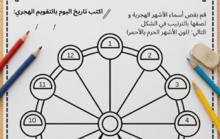 صورة-عجلة-الشهور-الهجرية-بالترتيب